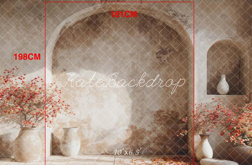 Kate Spring Modern Style Flower Pot Arch Wall Backdrop Designed by Emetselch