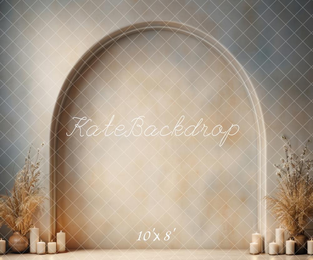 Kate Modern Style Candle Arch Wall Backdrop Designed by Emetselch