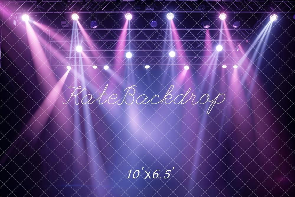 Kate Purple Stage Lighting Backdrop Designed by Emetselch - Kate Backdrop AU