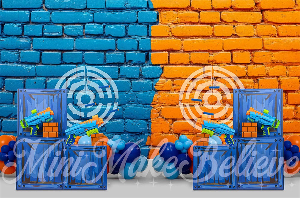 Kate Foam Darts Backdrop Designed by Mini MakeBelieve