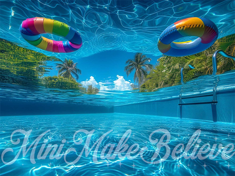 Kate Pool Underwater Backdrop Designed by Mini MakeBelieve
