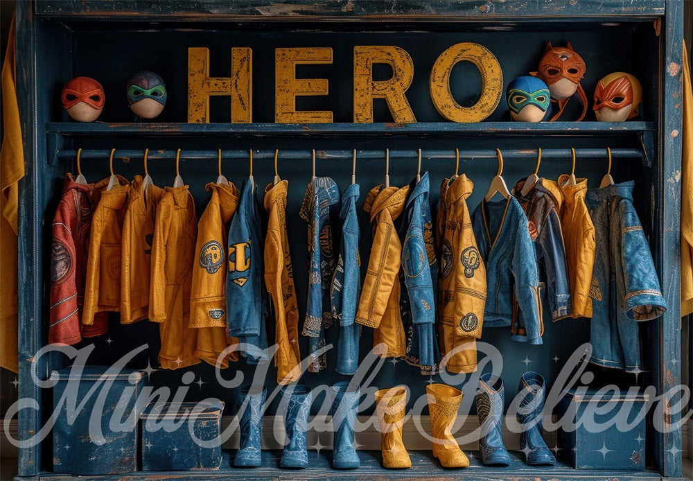 Kate Hero Closet Backdrop Designed by Mini MakeBelieve - Kate Backdrop AU