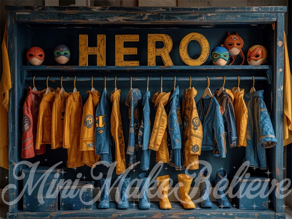 Kate Hero Closet Backdrop Designed by Mini MakeBelieve - Kate Backdrop AU