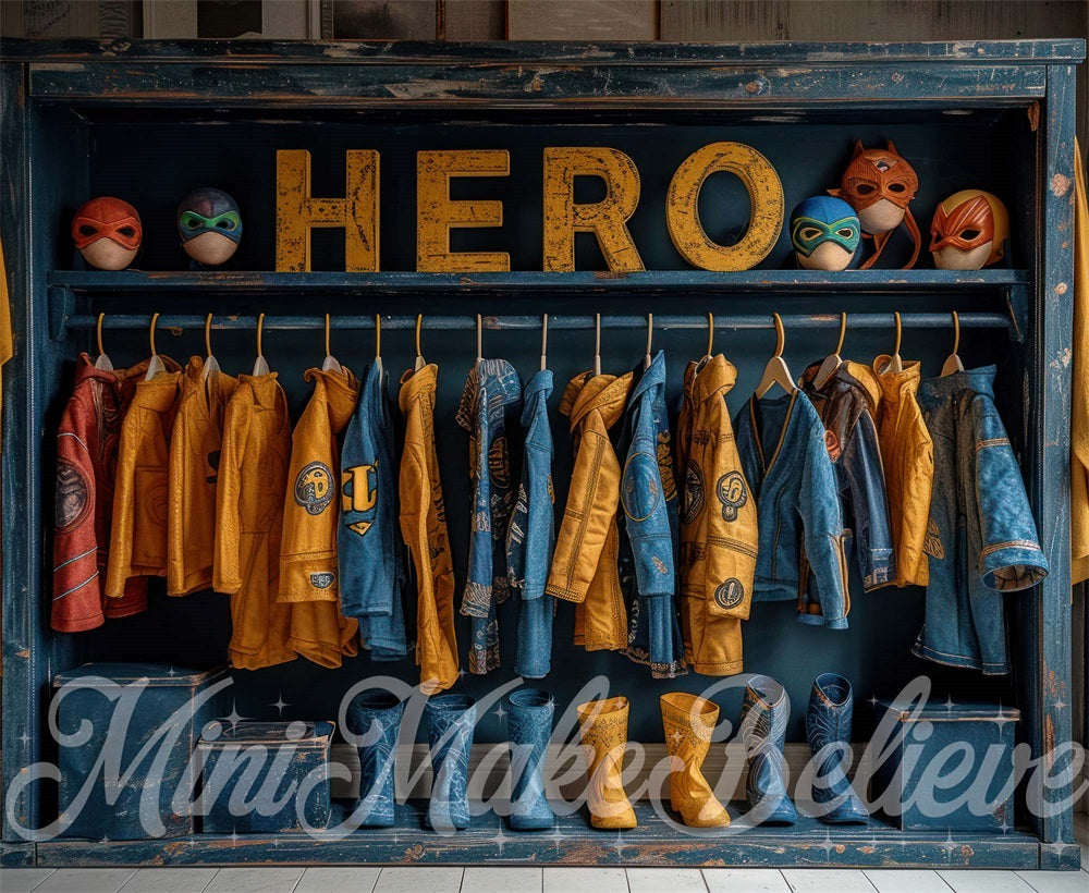 Kate Hero Closet Backdrop Designed by Mini MakeBelieve - Kate Backdrop AU