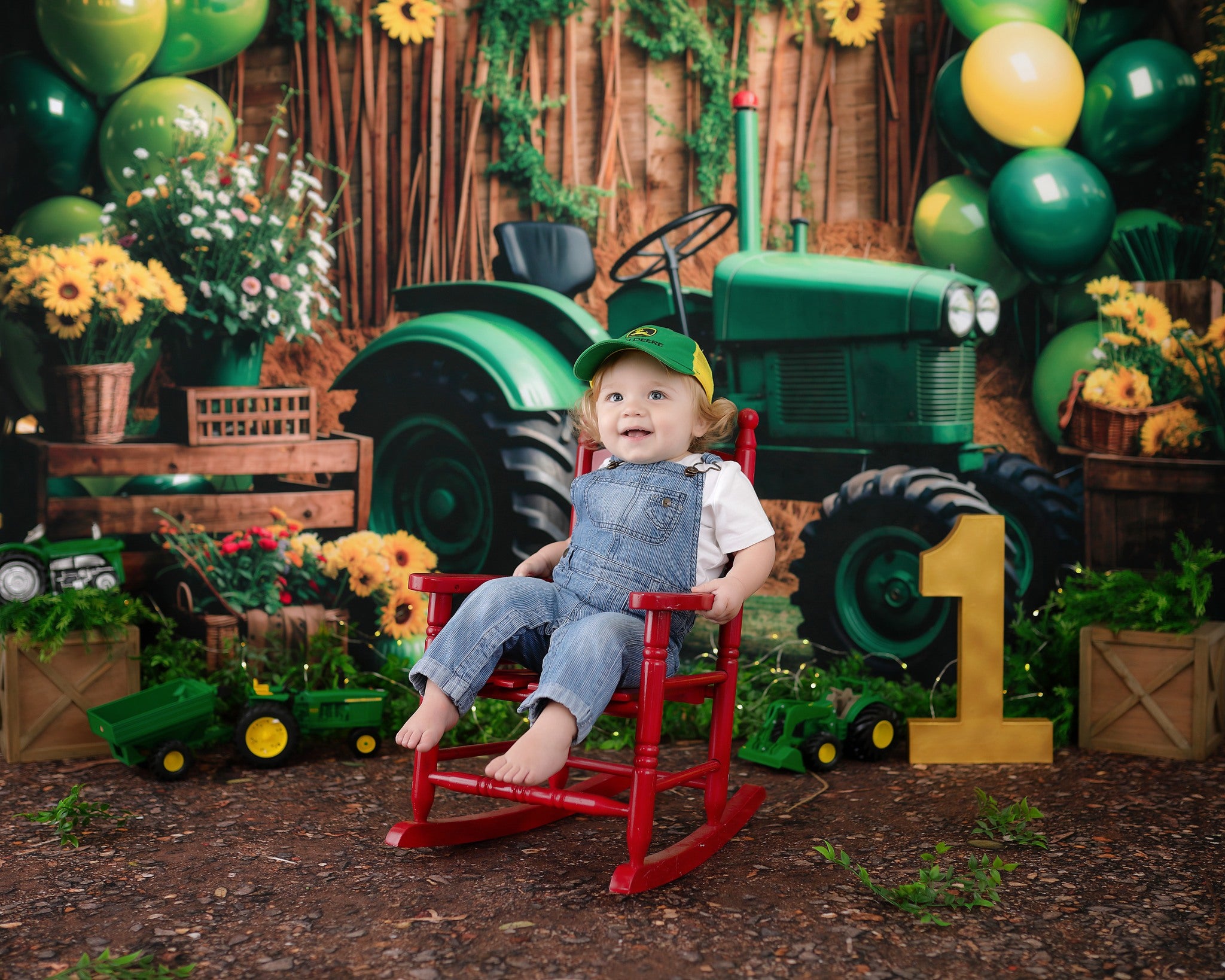 Kate St. Patrick's Day Buggy Backdrop Designed by Emetselch