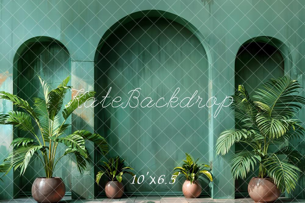 Kate Summer Green Plant Arch Backdrop Designed by Emetselch - Kate Backdrop AU