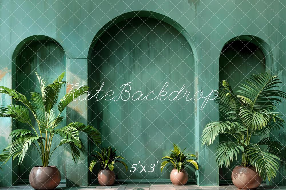 Kate Summer Green Plant Arch Backdrop Designed by Emetselch - Kate Backdrop AU