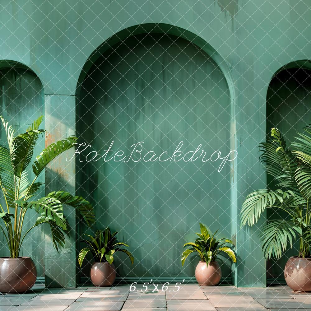 Kate Summer Green Plant Arch Backdrop Designed by Emetselch - Kate Backdrop AU