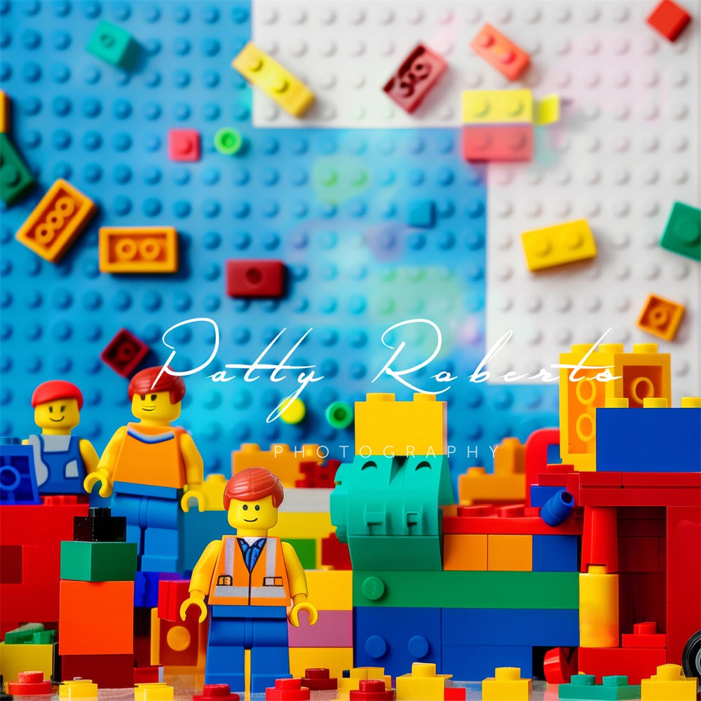Kate Lego City Backdrop Designed by Patty Robert