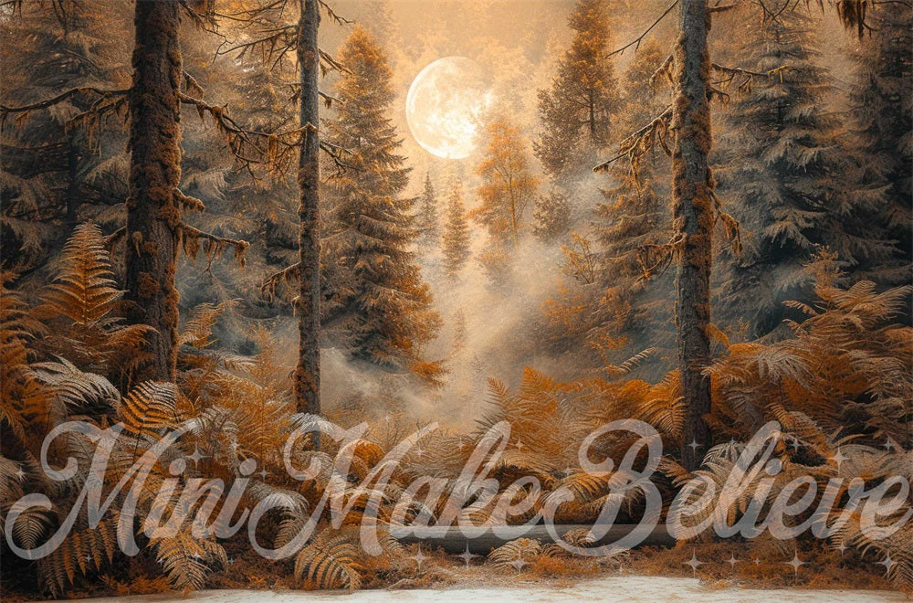 Kate Brown Woods Autumn Backdrop Designed by Mini MakeBelieve - Kate Backdrop AU