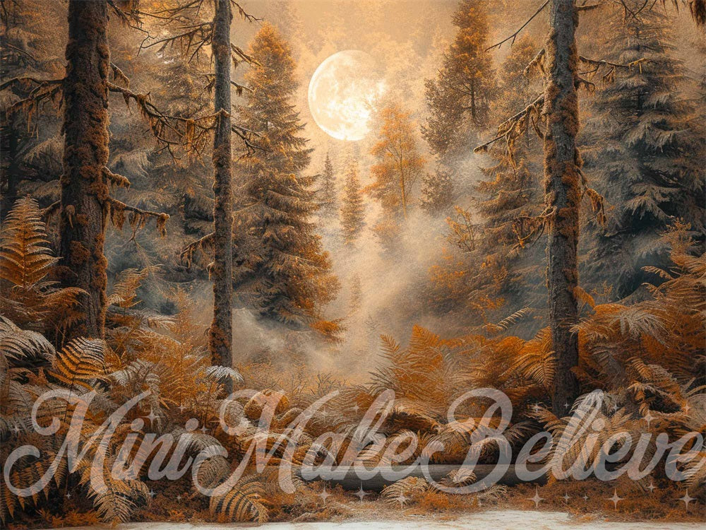Kate Brown Woods Autumn Backdrop Designed by Mini MakeBelieve - Kate Backdrop AU