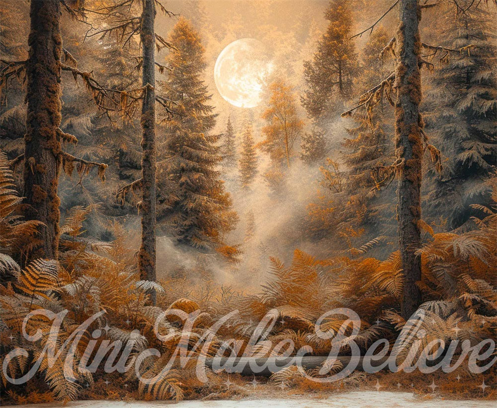 Kate Brown Woods Autumn Backdrop Designed by Mini MakeBelieve - Kate Backdrop AU