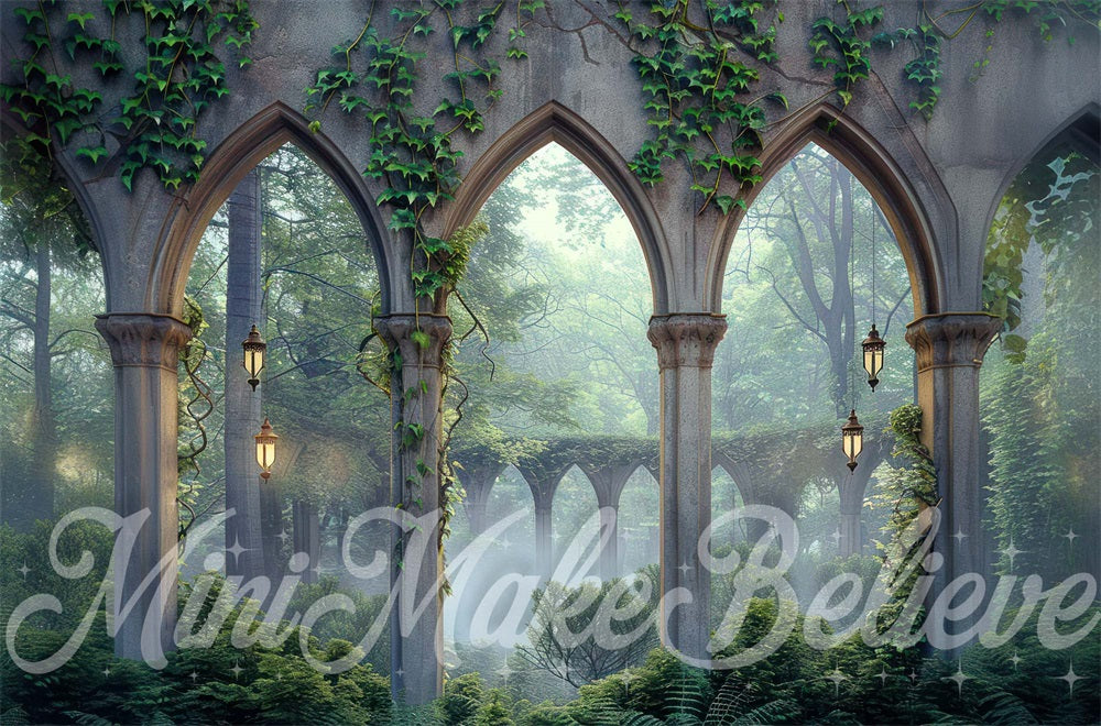 Kate Green Fantasy Archs Backdrop Designed by Mini MakeBelieve - Kate Backdrop AU