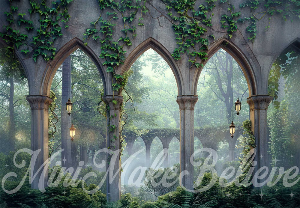 Kate Green Fantasy Archs Backdrop Designed by Mini MakeBelieve - Kate Backdrop AU
