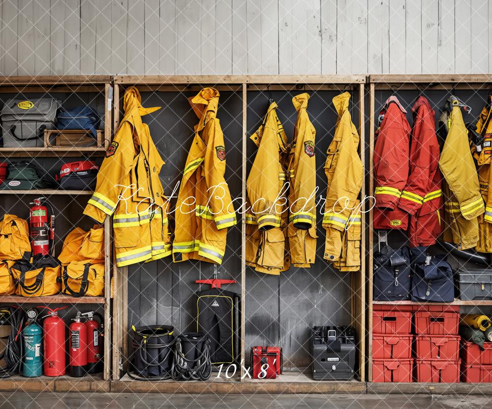 Kate Firefighting Backdrop Clothes Tools Designed by Emetselch