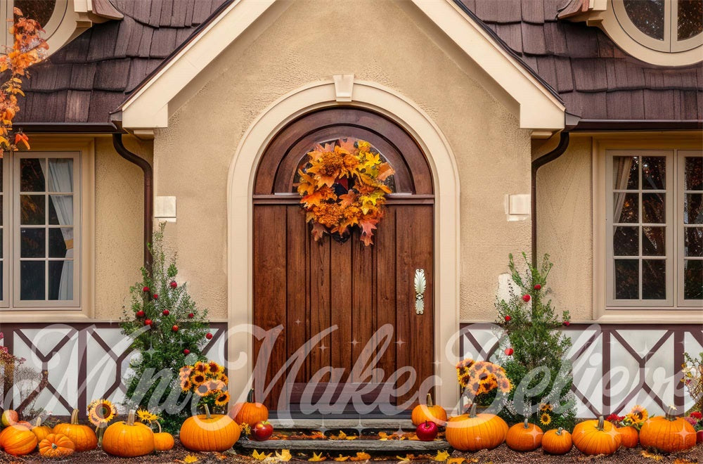 Kate Autumn Cottage Backdrop Designed by Mini MakeBelieve - Kate Backdrop AU