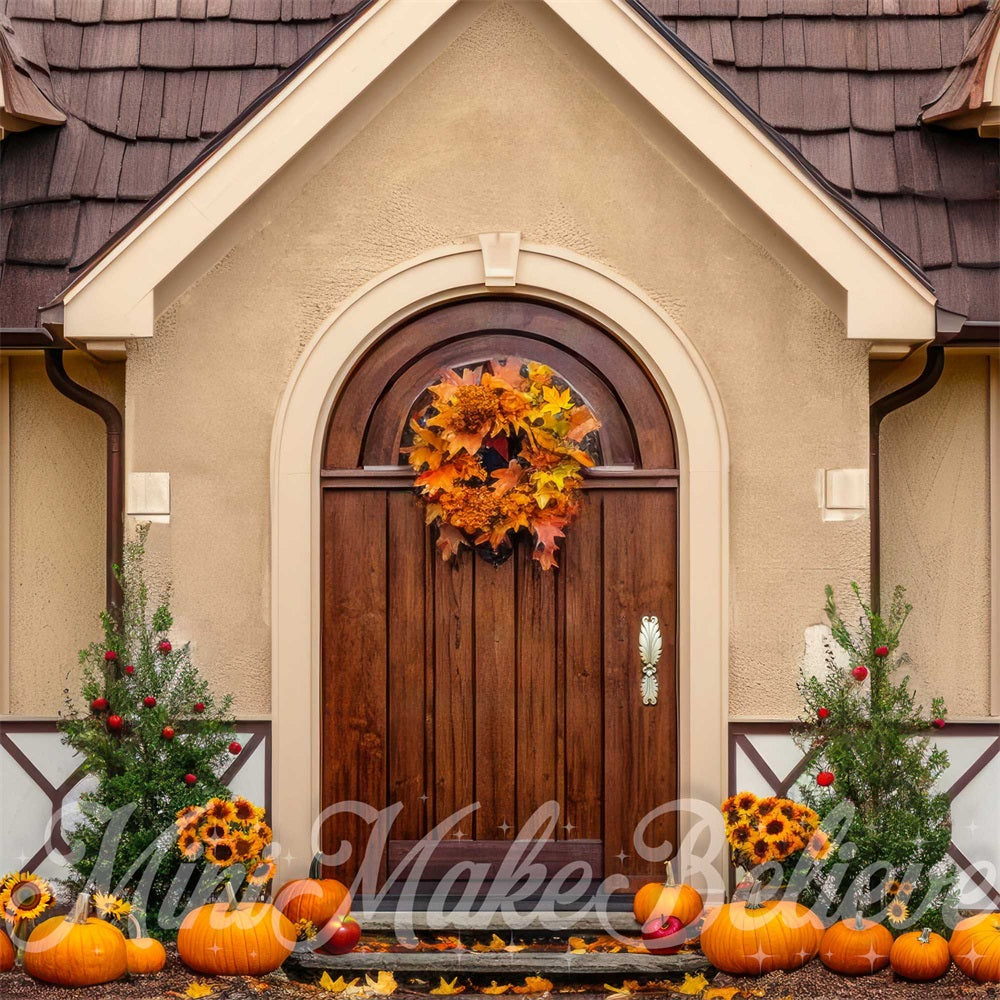 Kate Autumn Cottage Backdrop Designed by Mini MakeBelieve - Kate Backdrop AU