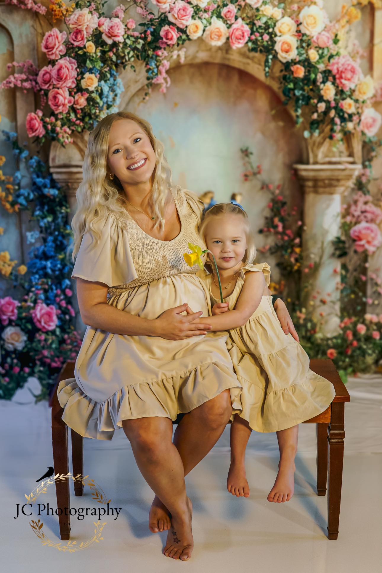 Kate Vintage Floral Arch Backdrop Designed by Chain Photography - Kate Backdrop AU