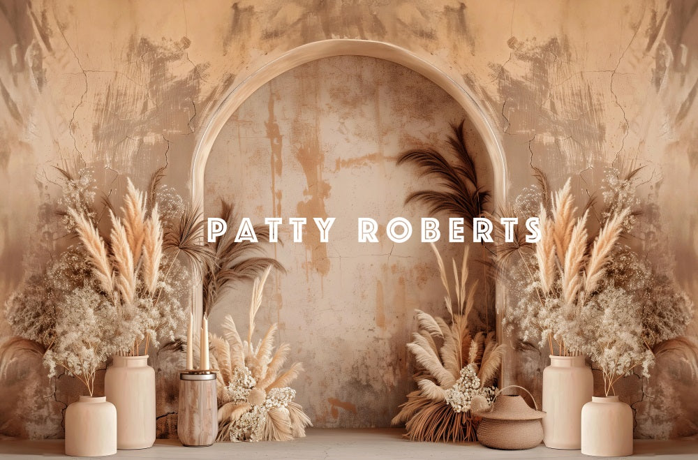 Kate Vintage Boho Style Arch Backdrop Designed by Patty Robert