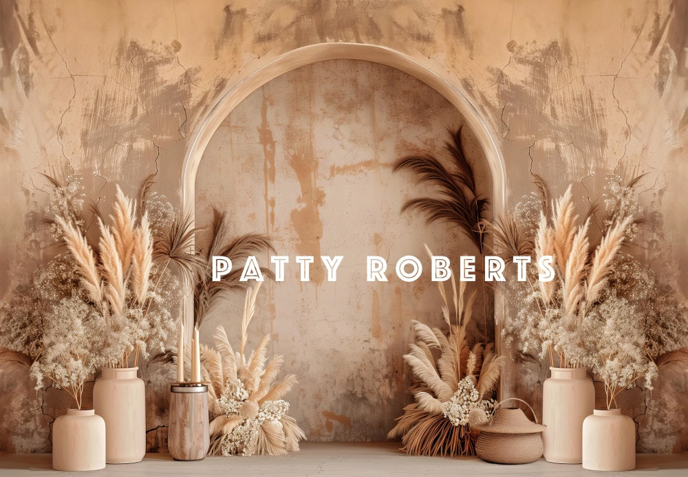 Kate Vintage Boho Style Arch Backdrop Designed by Patty Robert