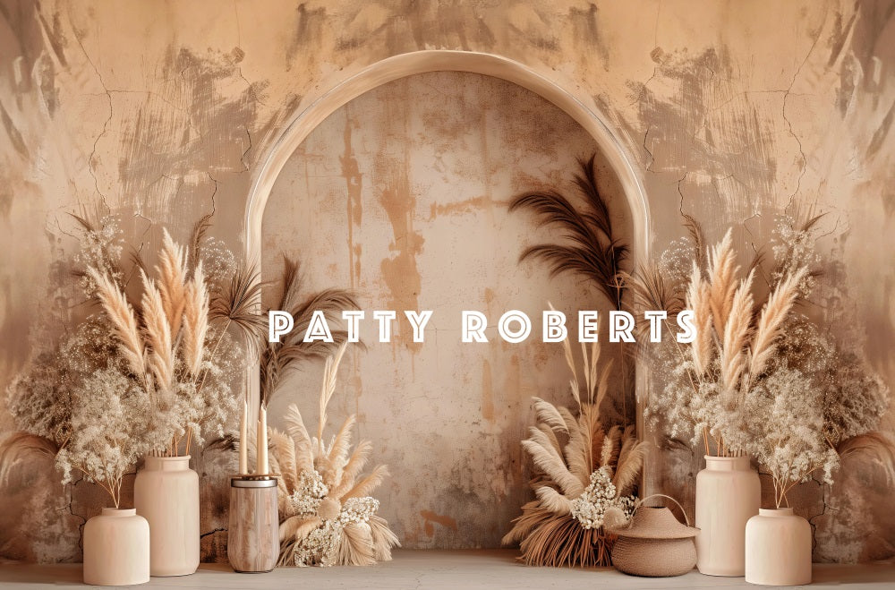 Kate Vintage Boho Style Arch Backdrop Designed by Patty Robert