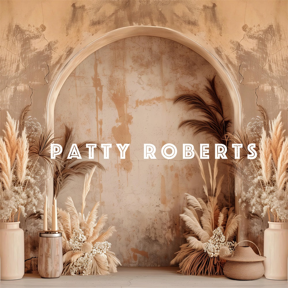 Kate Vintage Boho Style Arch Backdrop Designed by Patty Robert