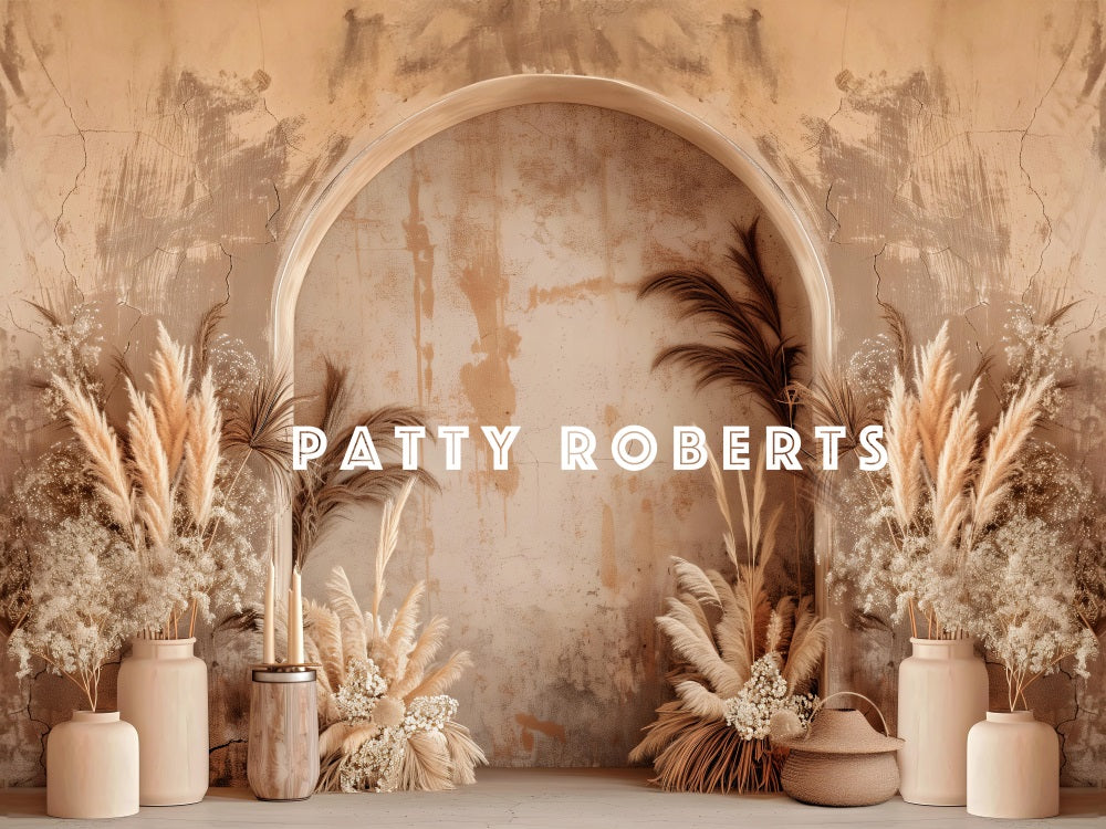 Kate Vintage Boho Style Arch Backdrop Designed by Patty Robert