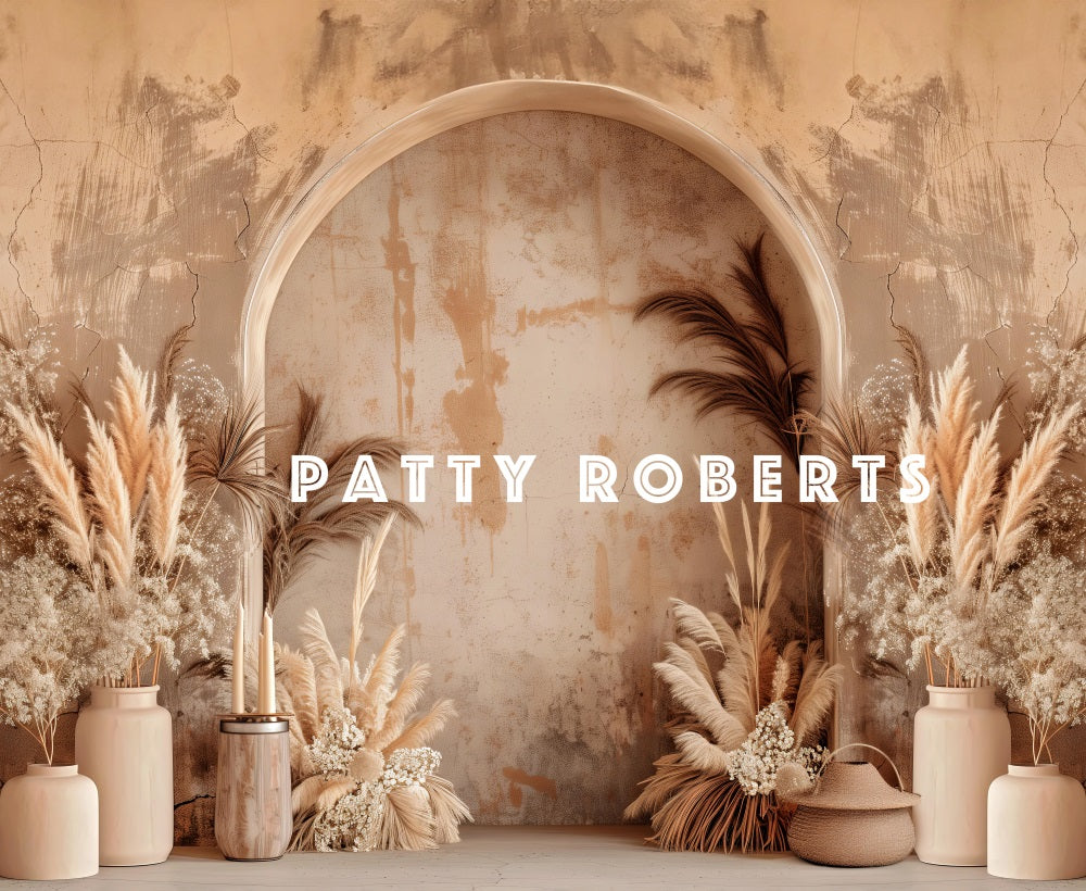 Kate Vintage Boho Style Arch Backdrop Designed by Patty Robert