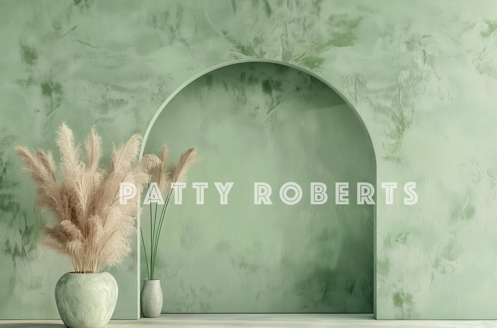 Kate Green Arch Wall Backdrop Designed by Patty Robert - Kate Backdrop AU