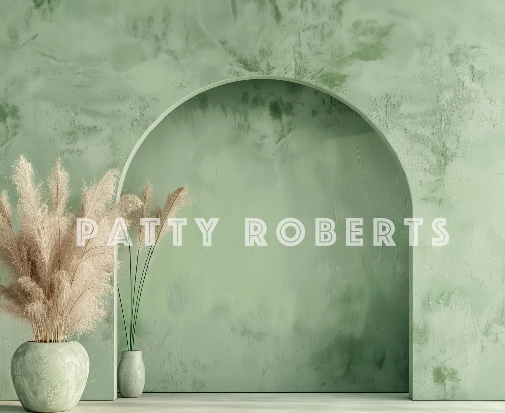 Kate Green Arch Wall Backdrop Designed by Patty Robert - Kate Backdrop AU
