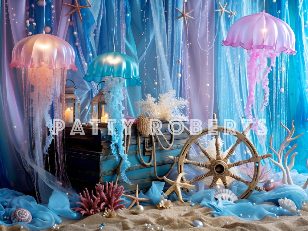 Kate Underwater Kingdom Backdrop Designed by Patty Robert