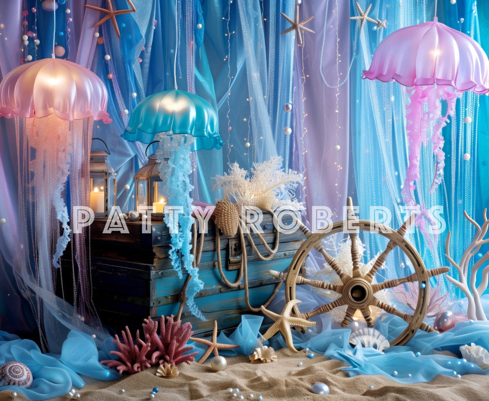 Kate Underwater Kingdom Backdrop Designed by Patty Robert