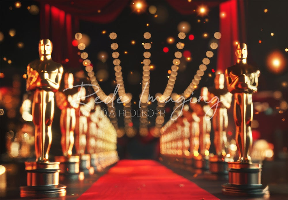 Kate Oscar Night Red Carpet Backdrop Designed by Lidia Redekopp - Kate Backdrop AU