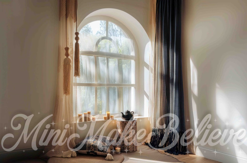 Kate Boho Sunshine Window Backdrop Designed by Mini MakeBelieve