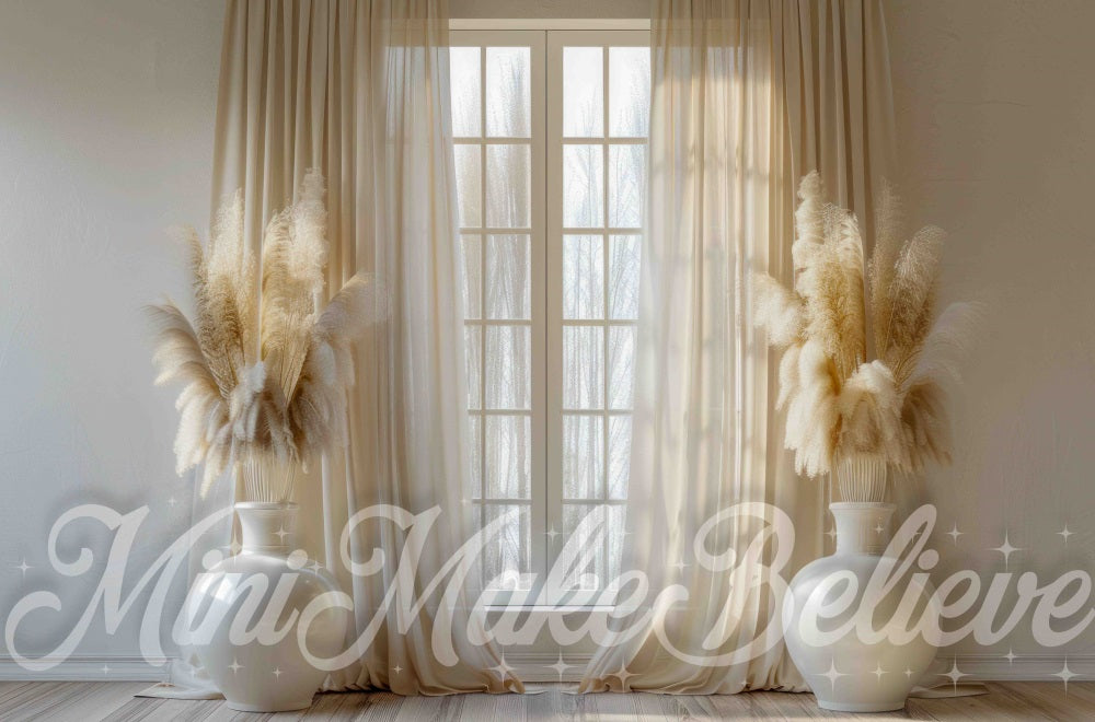 Kate Boho Window Indoor Backdrop Designed by Mini MakeBelieve