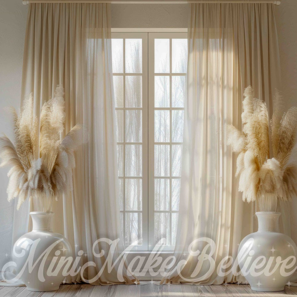 Kate Boho Window Indoor Backdrop Designed by Mini MakeBelieve - Kate Backdrop AU