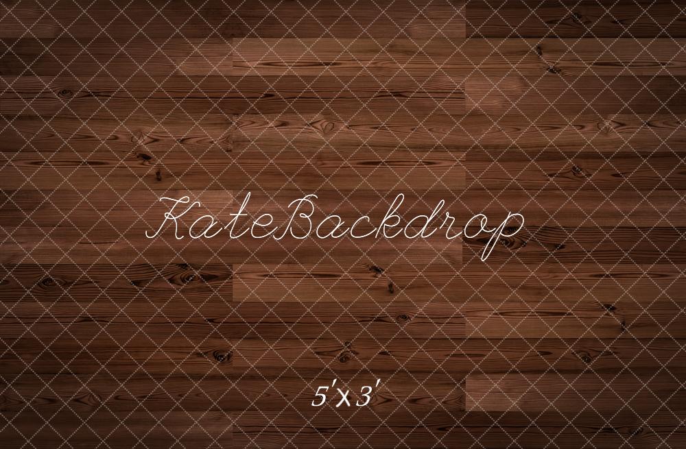 Kate Brown Wooden Striped Floor Backdrop Designed by Kate Image - Kate Backdrop AU