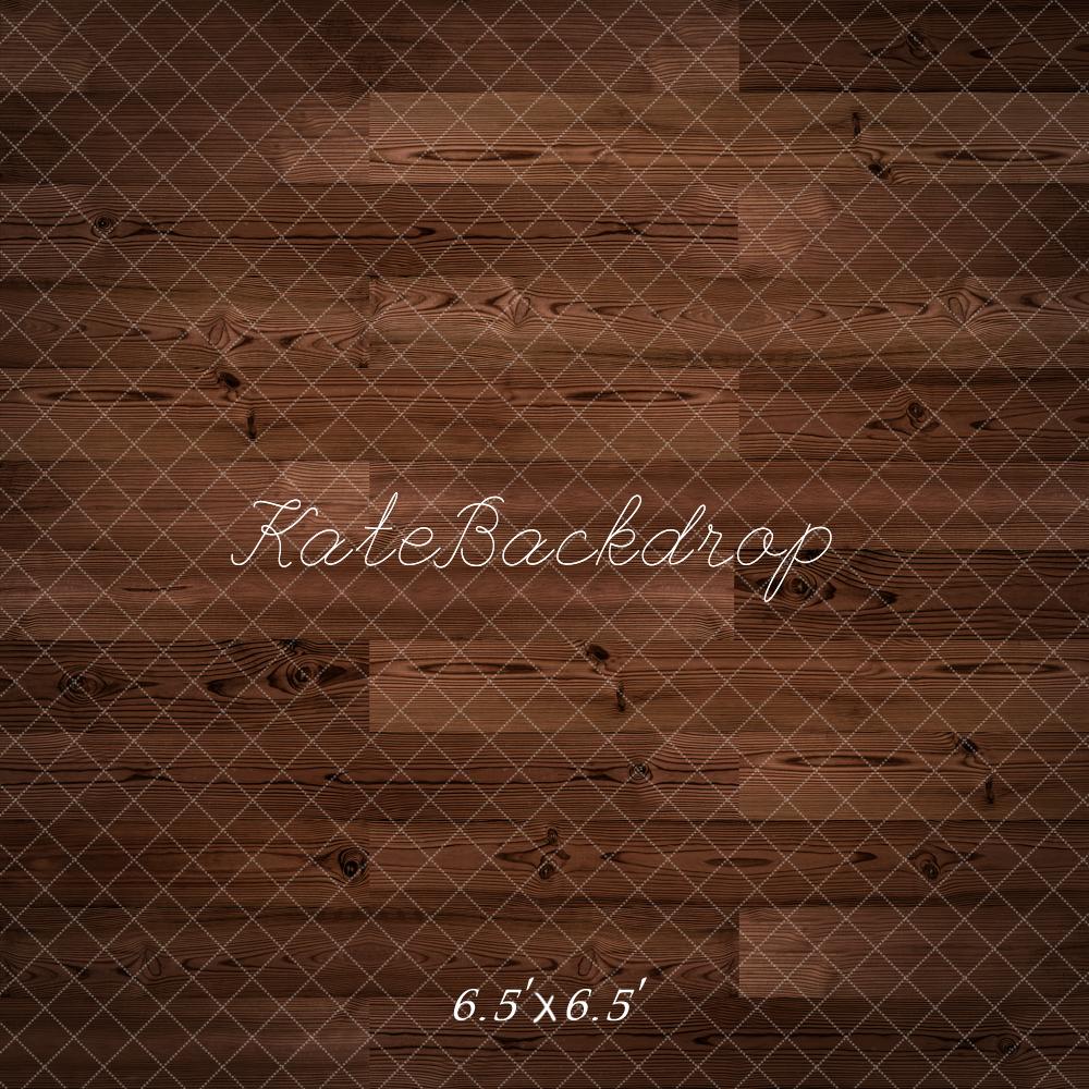 Kate Brown Wooden Striped Floor Backdrop Designed by Kate Image - Kate Backdrop AU