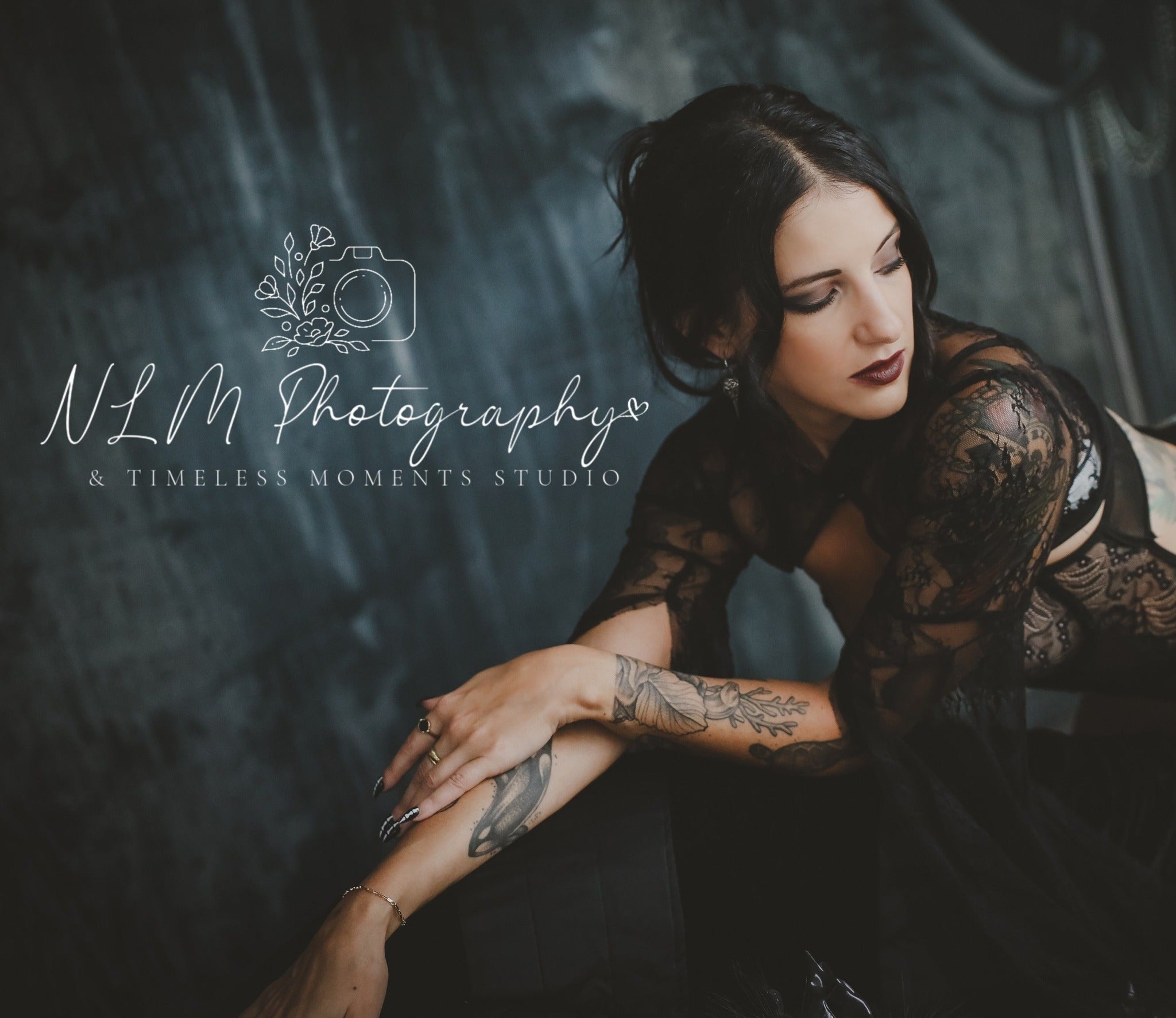 Kate Dark Elegant Curtains & Chandelier Backdrop Designed by Lidia Redekopp - Kate Backdrop AU