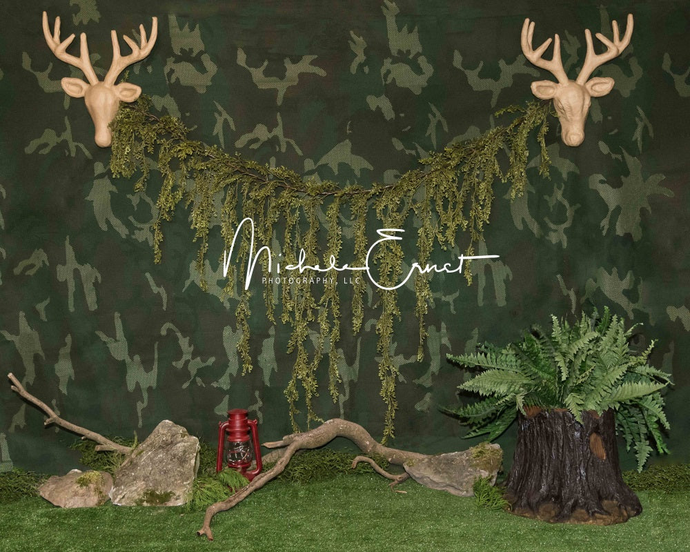 Kate Camo Woods Backdrop Designed By Michele Ernst Photography - Kate Backdrop AU