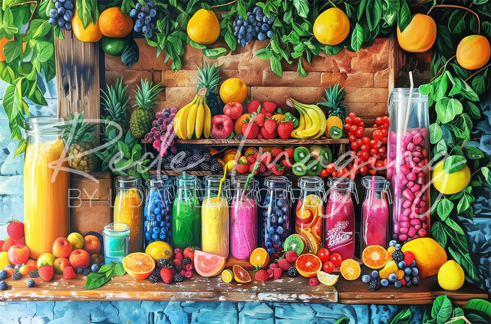 Kate Fruit Shop Backdrop Designed by Lidia Redekopp - Kate Backdrop AU