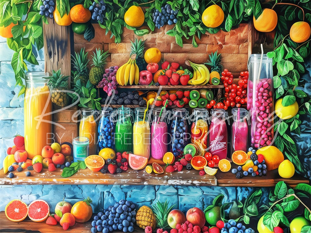 Kate Fruit Shop Backdrop Designed by Lidia Redekopp - Kate Backdrop AU