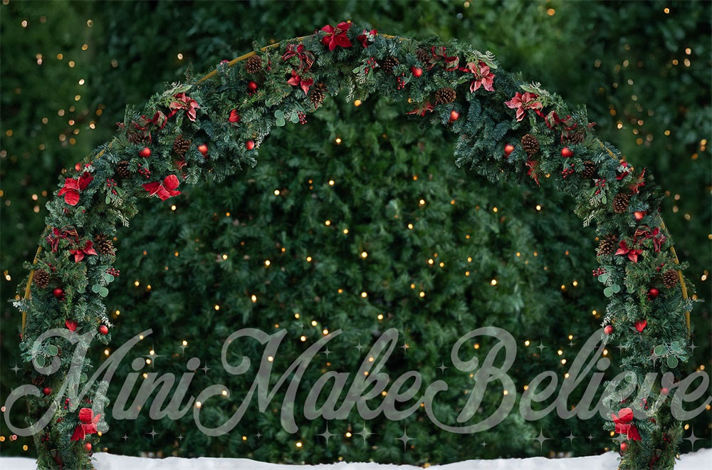 Kate Balloon Pine Arch Park Backdrop Designed by Mini MakeBelieve - Kate Backdrop AU