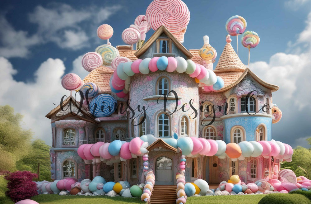 Kate Candy Mansion Backdrop Designed by Nora Dishman - Kate Backdrop AU