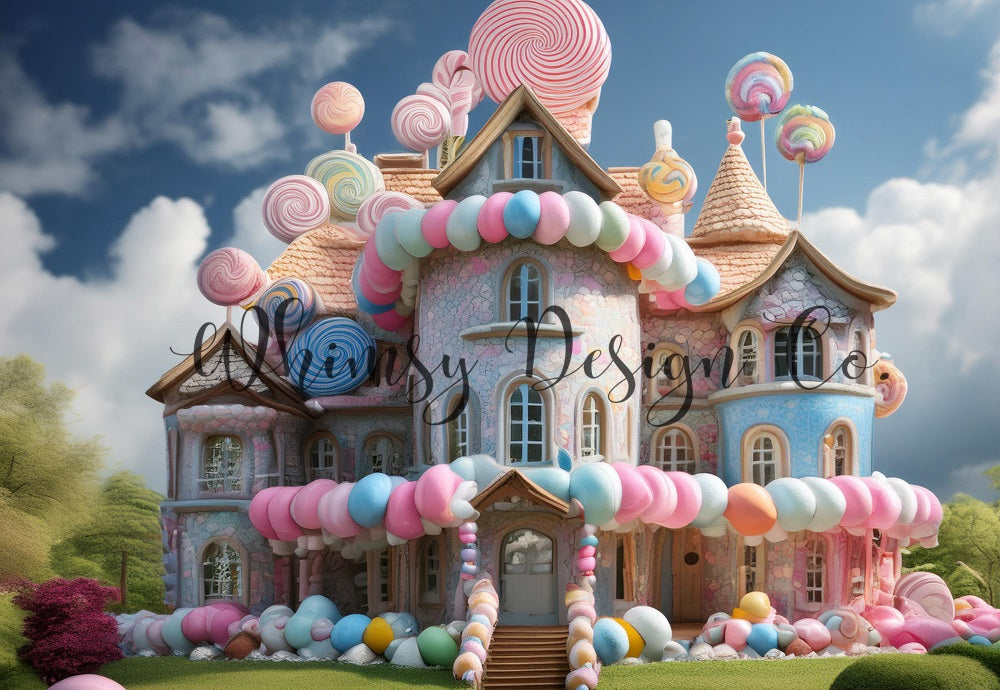 Kate Candy Mansion Backdrop Designed by Nora Dishman - Kate Backdrop AU