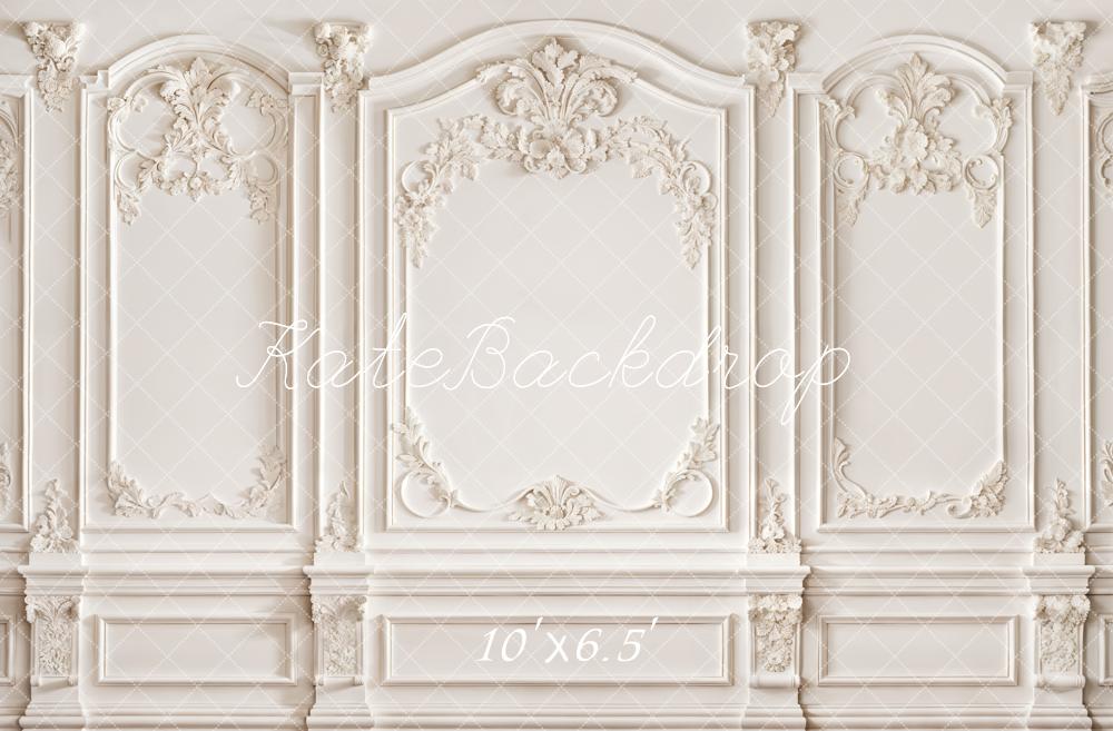 Kate White Vintage Wall Backdrop Designed by Chain Photography - Kate Backdrop AU