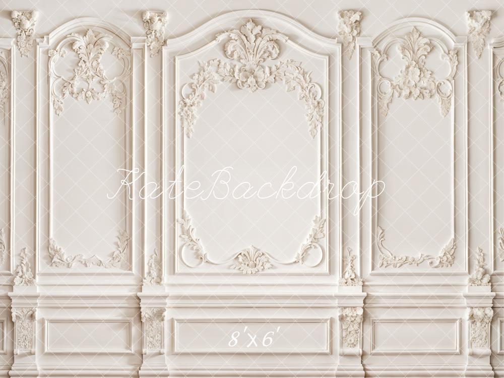 Kate White Vintage Wall Backdrop Designed by Chain Photography - Kate Backdrop AU