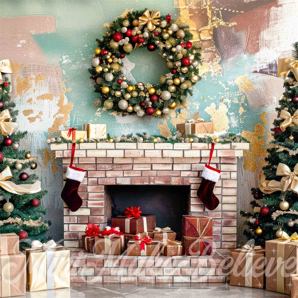 Kate Provincial Christmas Backdrop Designed by Mini MakeBelieve - Kate Backdrop AU