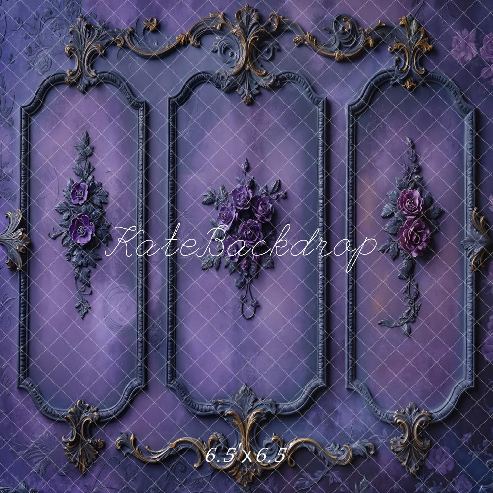 Kate Retro Blue Purple Wall Backdrop Designed by Chain Photography - Kate Backdrop AU