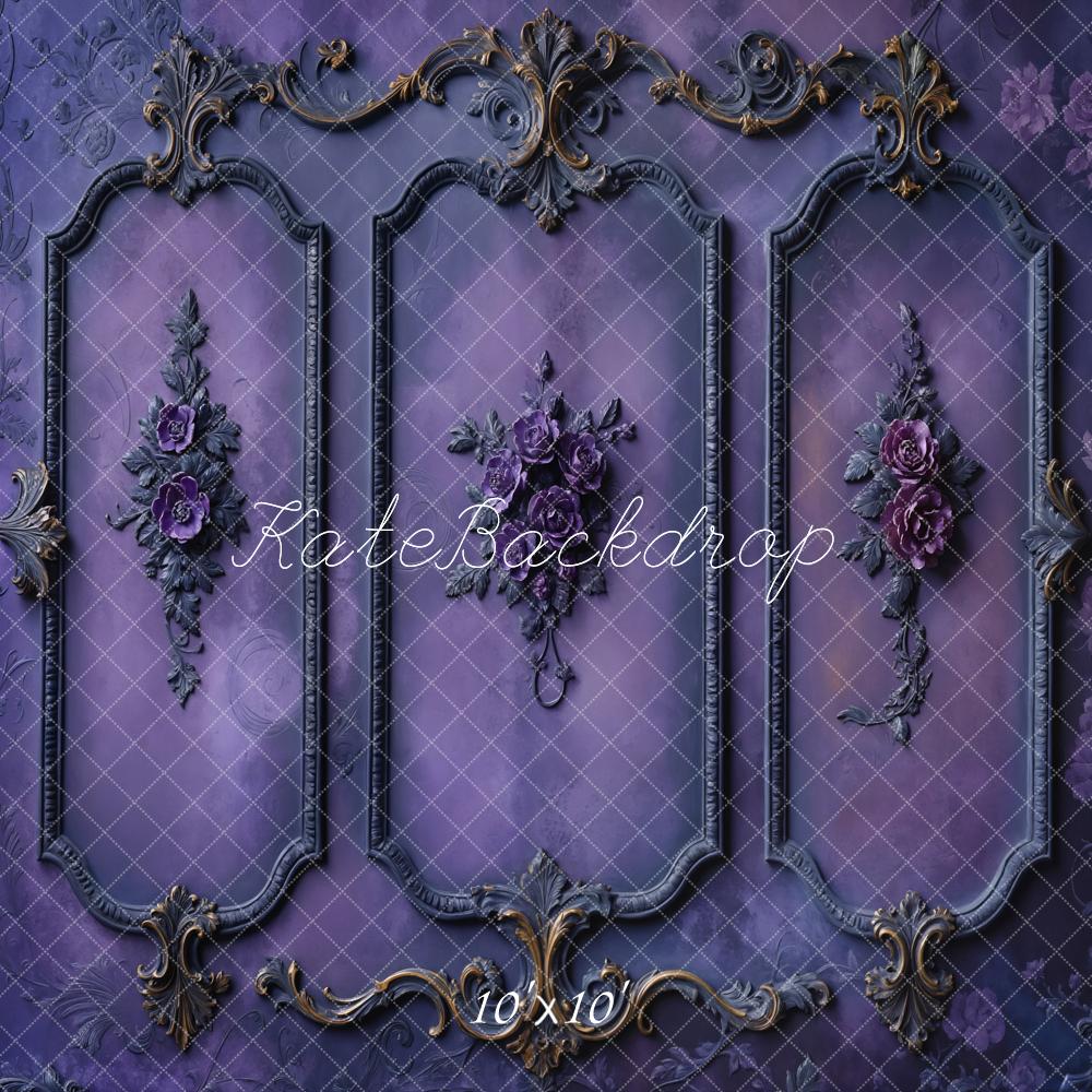 Kate Retro Blue Purple Wall Backdrop Designed by Chain Photography - Kate Backdrop AU